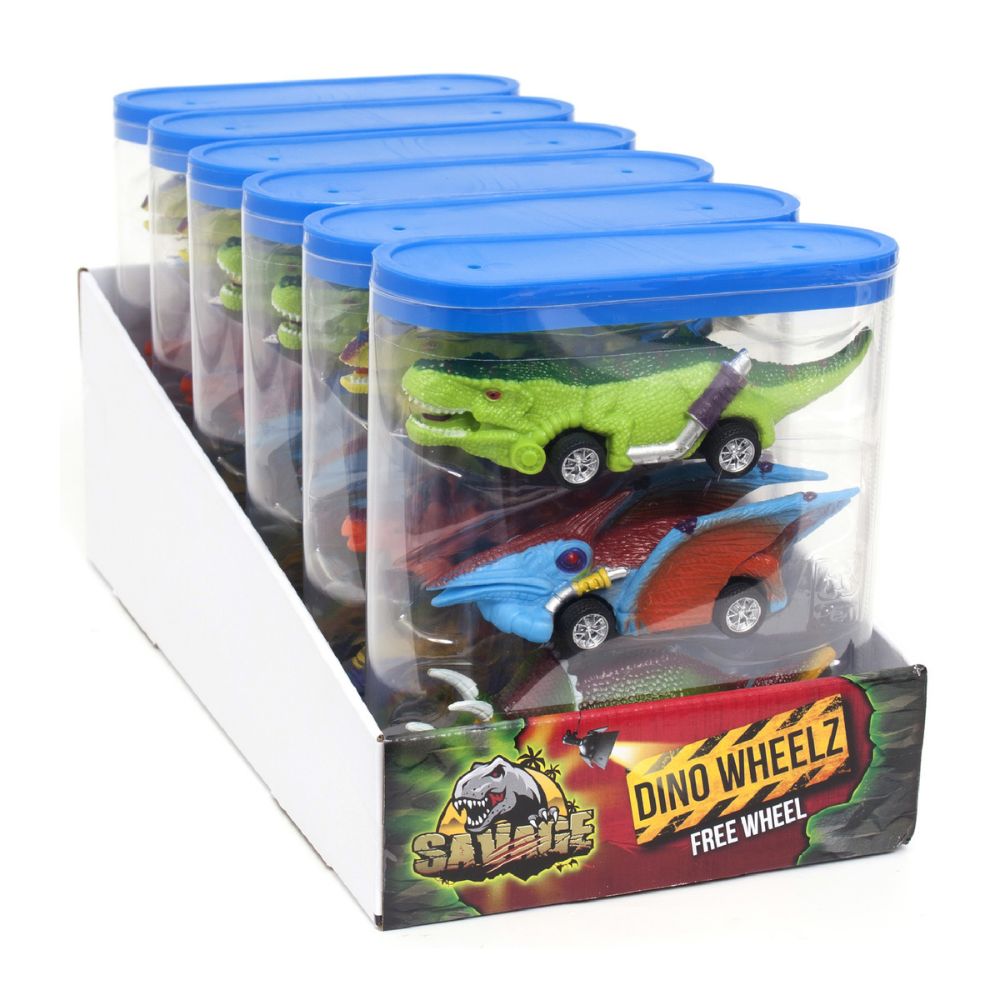 Boley Dino Wheels 3pcs Assorted 1Pc