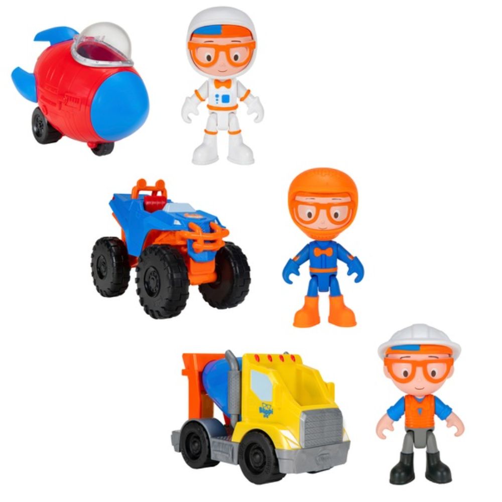 Jazware Blippi Feature Vehicles Assorted Jazware Blippi Feature Vehicles Assorted
