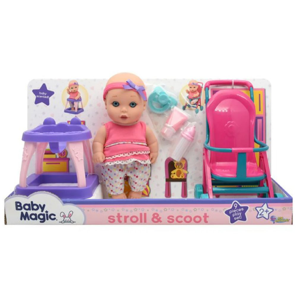 Baby magic doll set online