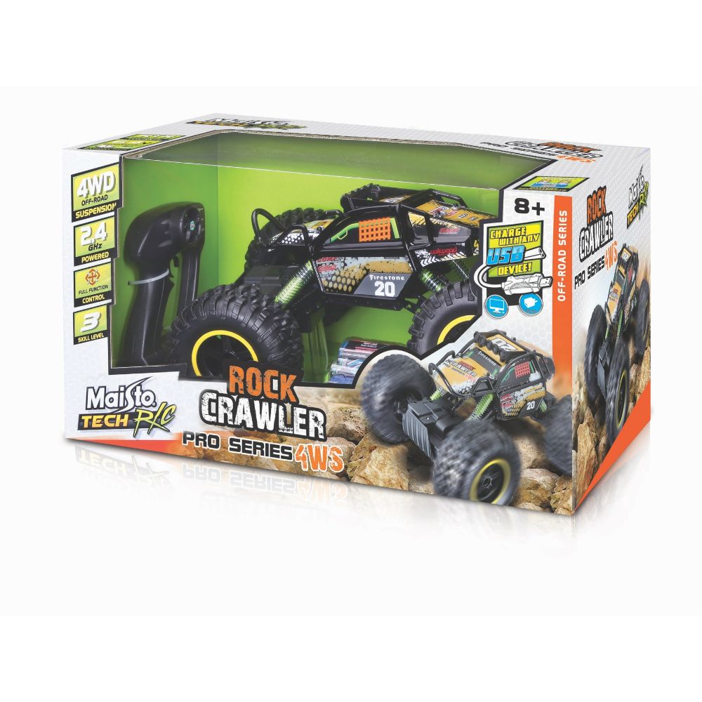 Maisto Rock Crawler  (Included Chargeable NIMH  Batteries)