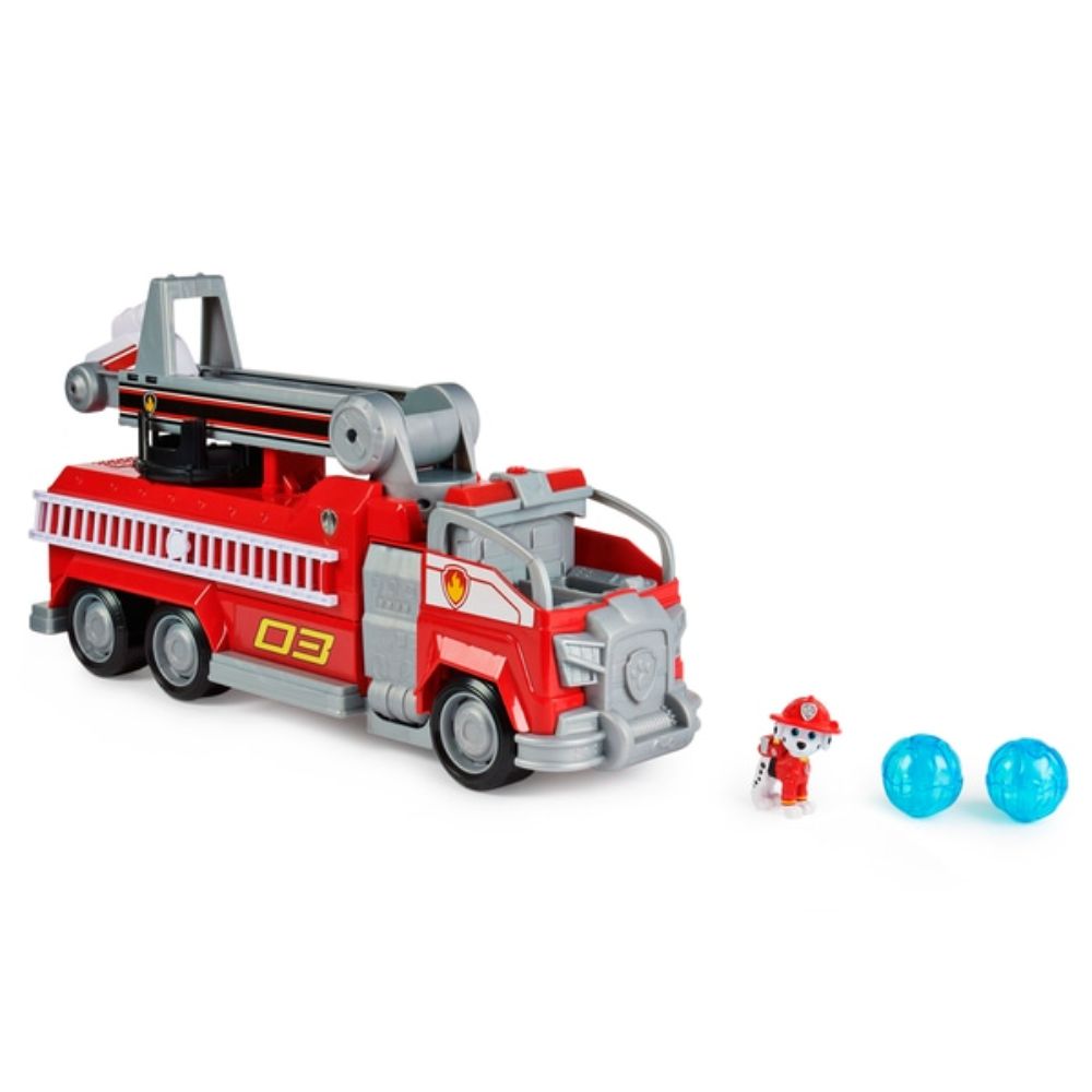Paw Patrol, Marshallâ€™s Transforming Movie City Fire Truck
