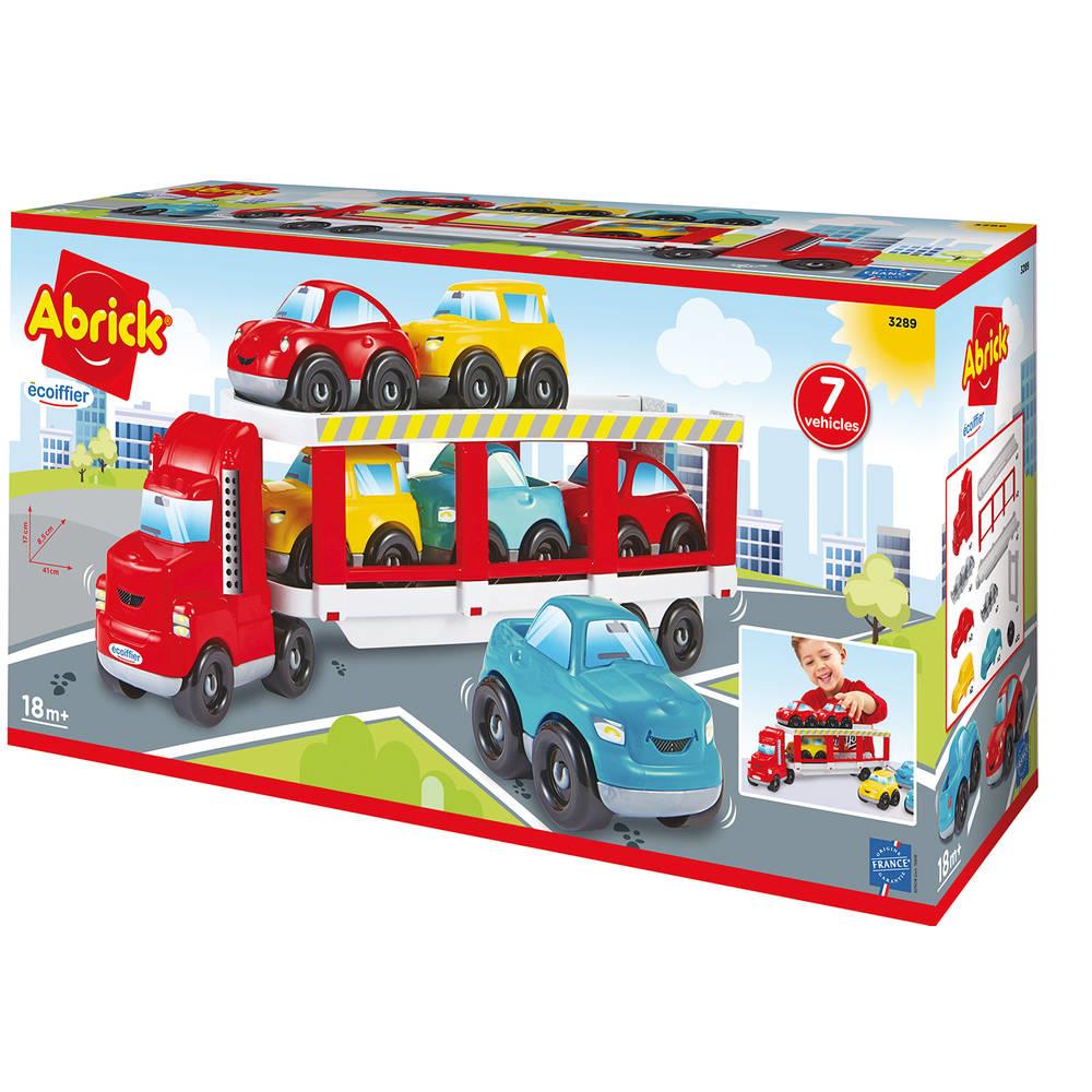 Ecoiffier - Abrick Cars Carrier Truck Set  Image#1