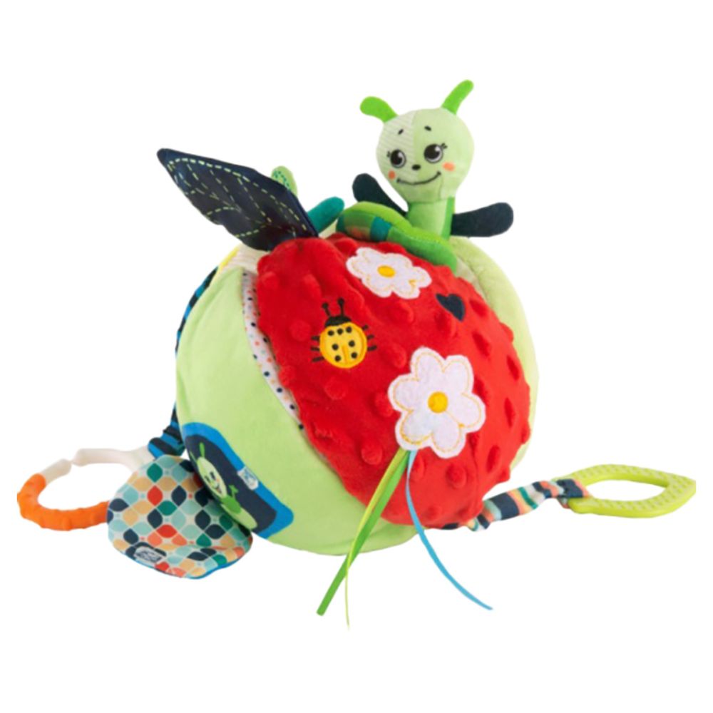 Happy Snail Fairy Apple Educational Clip Rattle