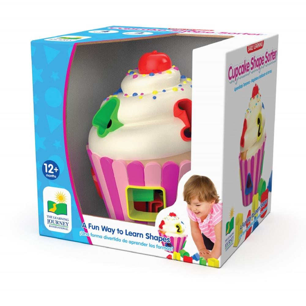 The Learning Journey Cupcake Shape Sorter  Image#1