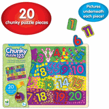 The Learning Journey My First Lift & Learn Chunky Puzzle – 123  Image#2