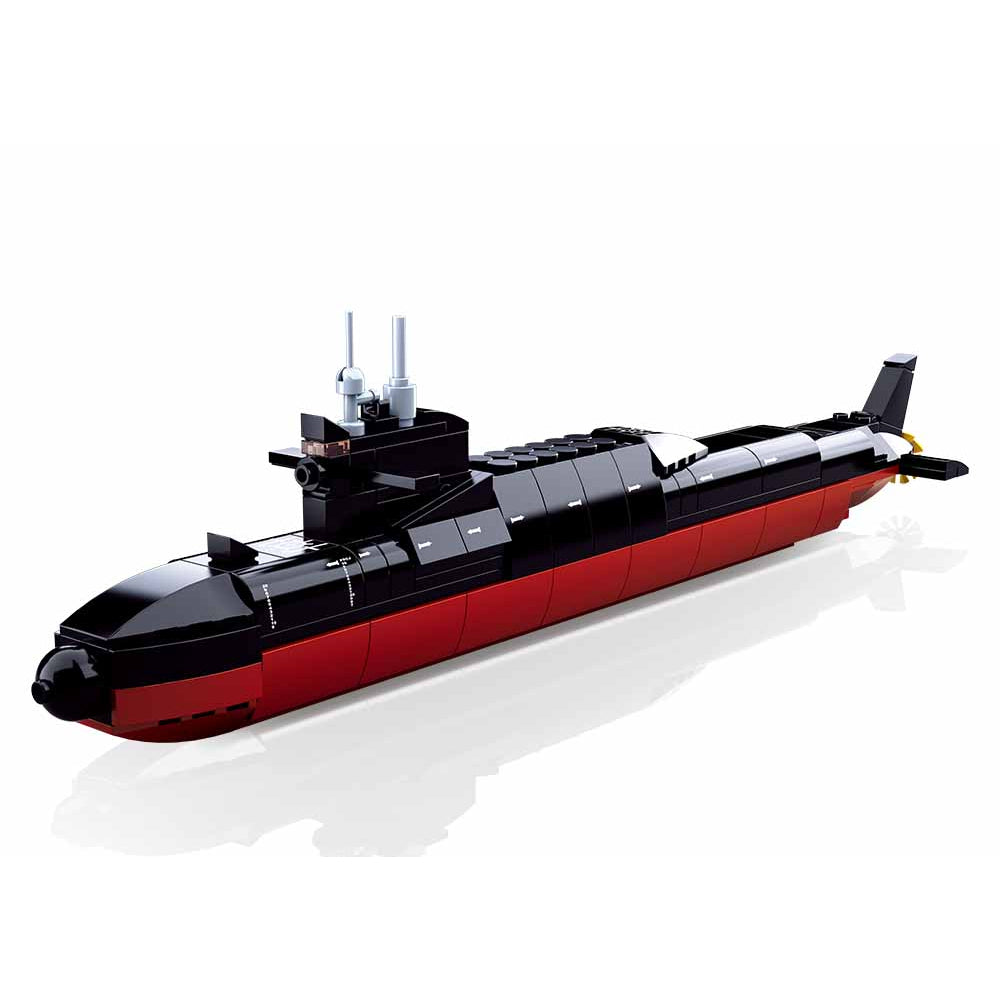 Sluban Model Bricks- 094 Strategic Submarine 1:450(227Pcs)  Image#1