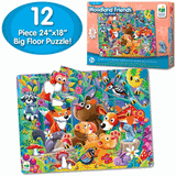 The Learning Journey My First Big Floor Puzzle Woodland Friends  Image#2