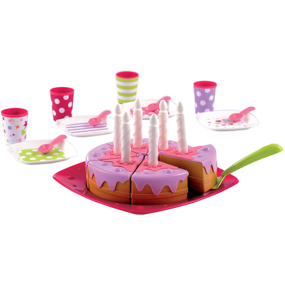 Ecoiffier French Cuisine Birthday Cake 20Pcs  Image#1