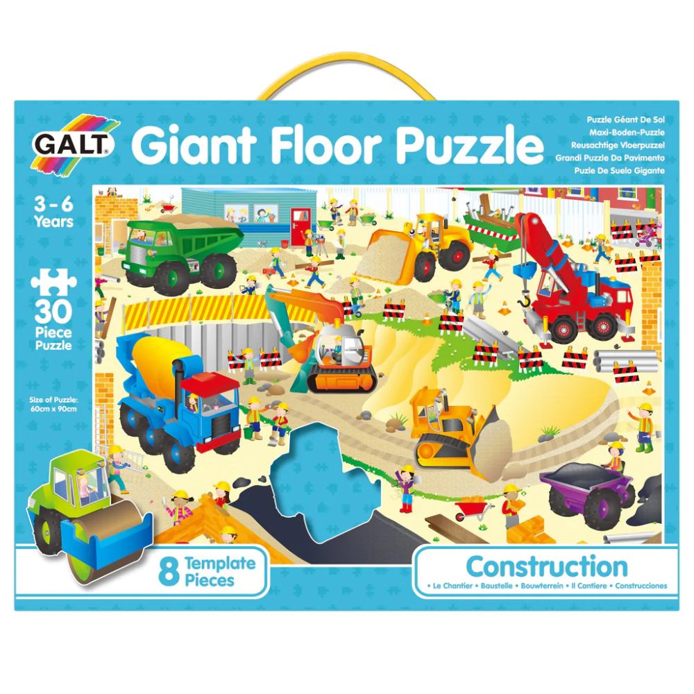 Galt Giant Floor Puzzle Construction Site