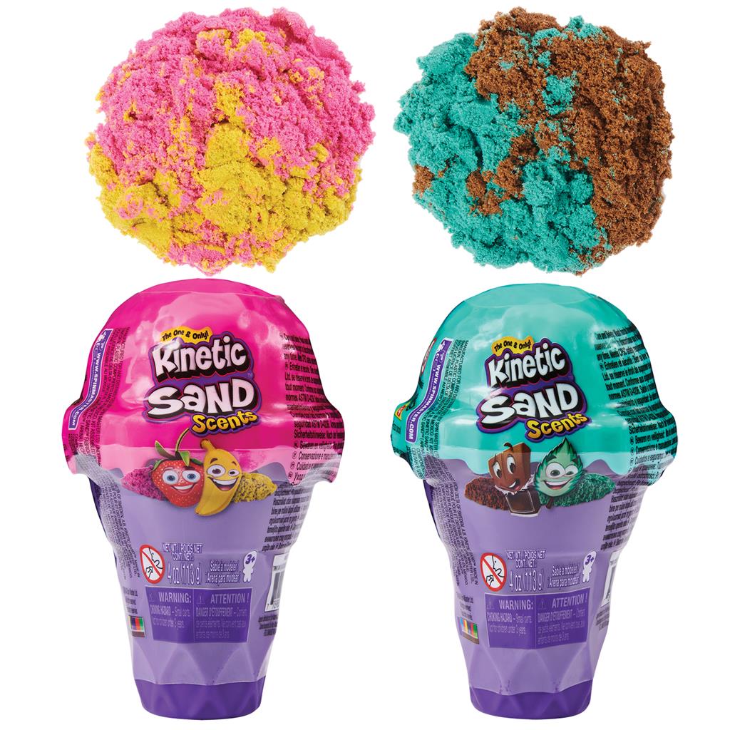 Kinetic Sand Scents Ice Cream Container Assorted Kinetic Sand Scents Ice Cream Container Assorted