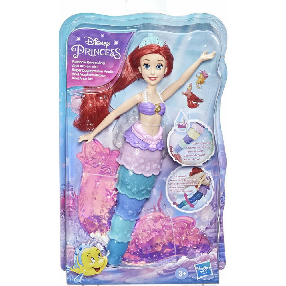 Disney Rainbow Reveal Ariel Toys4me