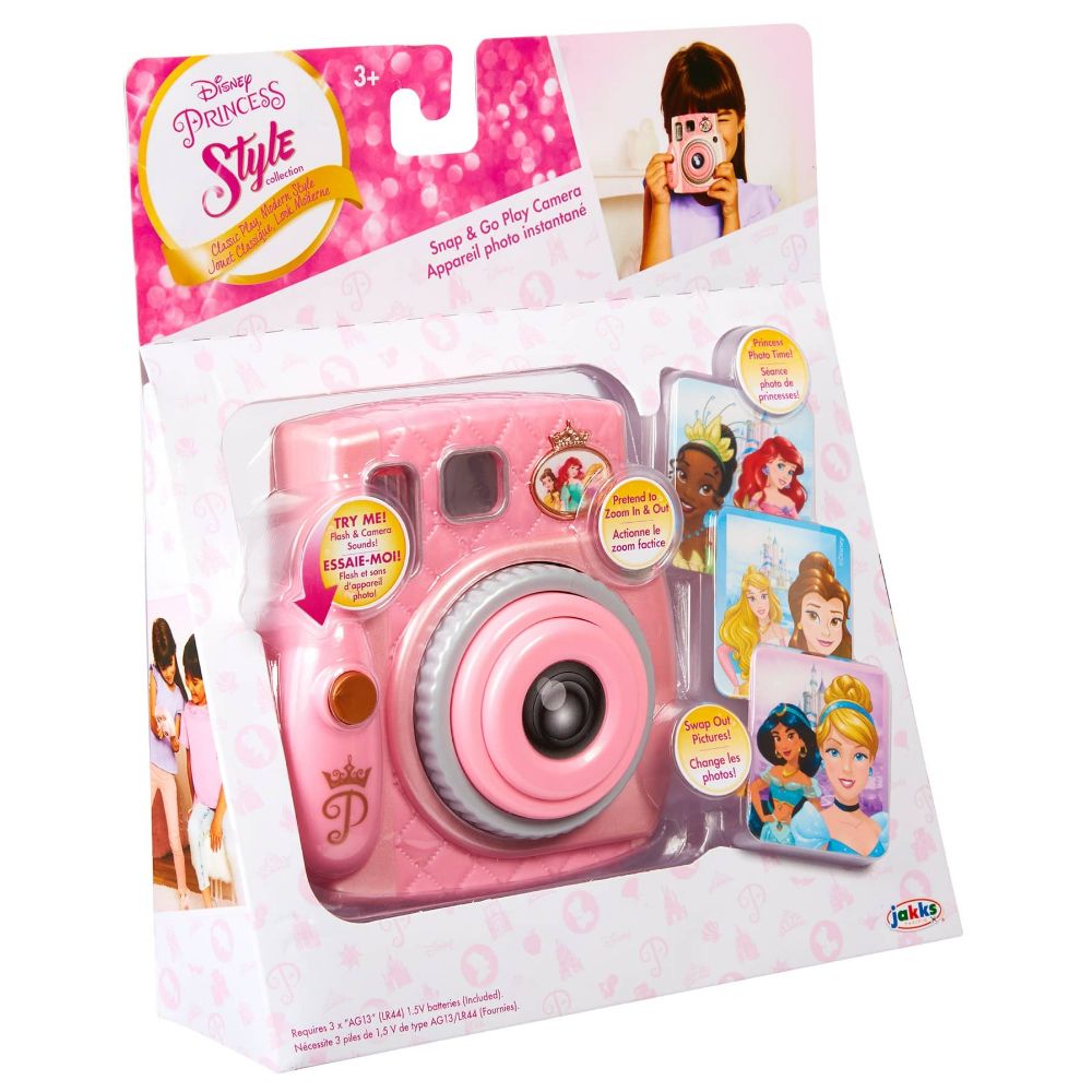 Disney Princess Style Collection Snap & Go Play Camera