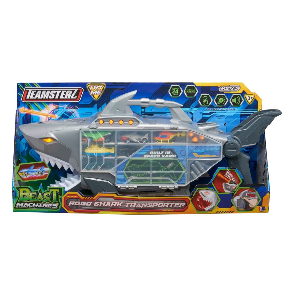 Teamsterz - Beast Machines Robo Shark Transporter