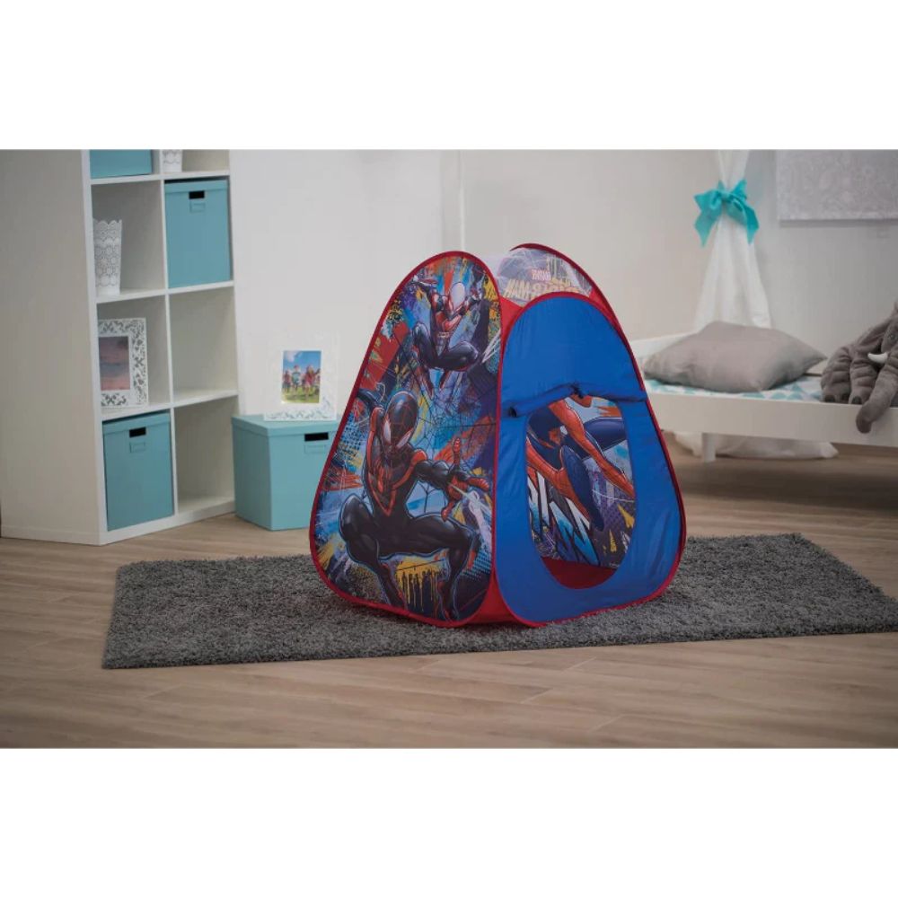 spiderman pop up tent John