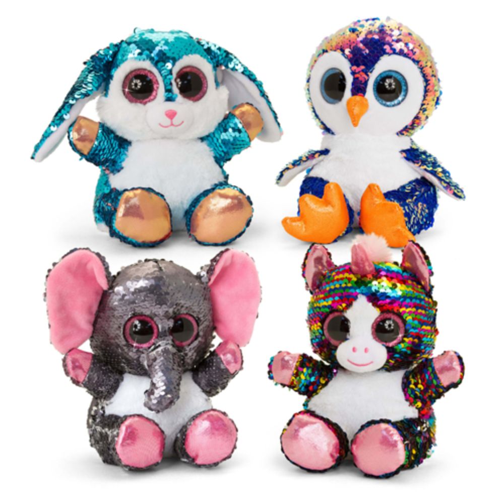 Keel Toys - Glitter Motsu 4 Asst Mix B