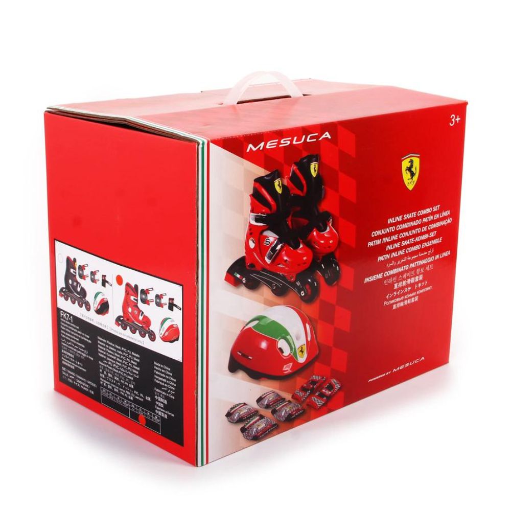 FK7 Ferrari Kids Skate Combo Set - Black