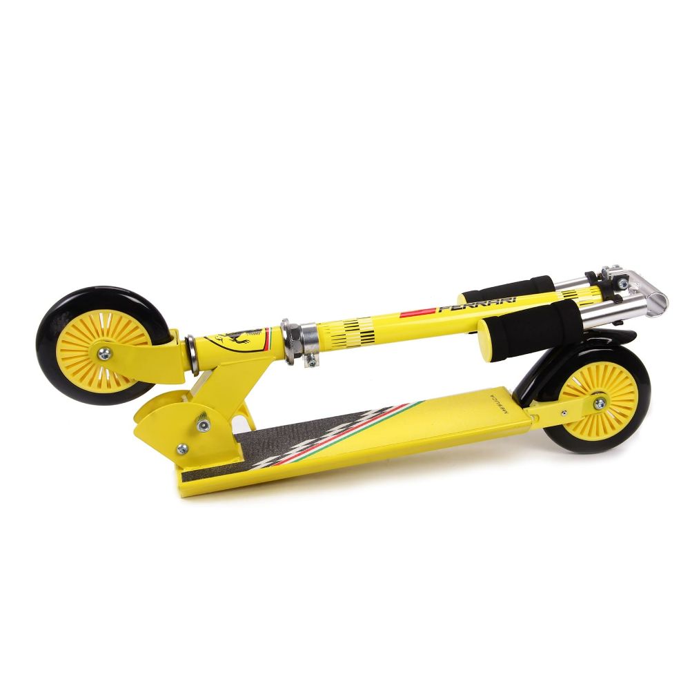 Mesuca Ferrari 2 Wheel Scooter- Yellow