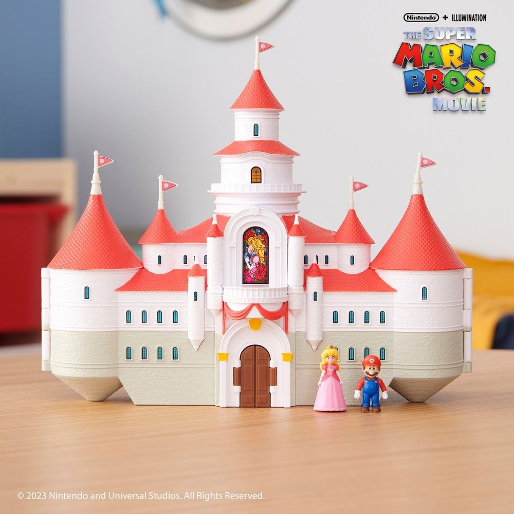 Nintendo The Super Mario Bros. Movie Mushroom Kingdom Castle