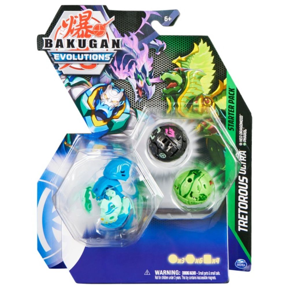 Bakugan Evolutions Starter Pack S4 Assorted