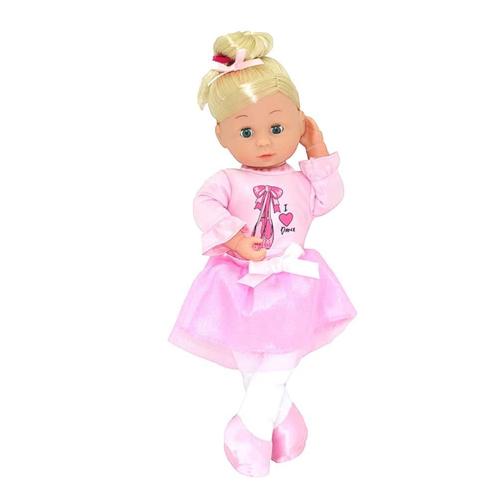 Bambolina Amore Ballerina Doll with Sound (33 cm)