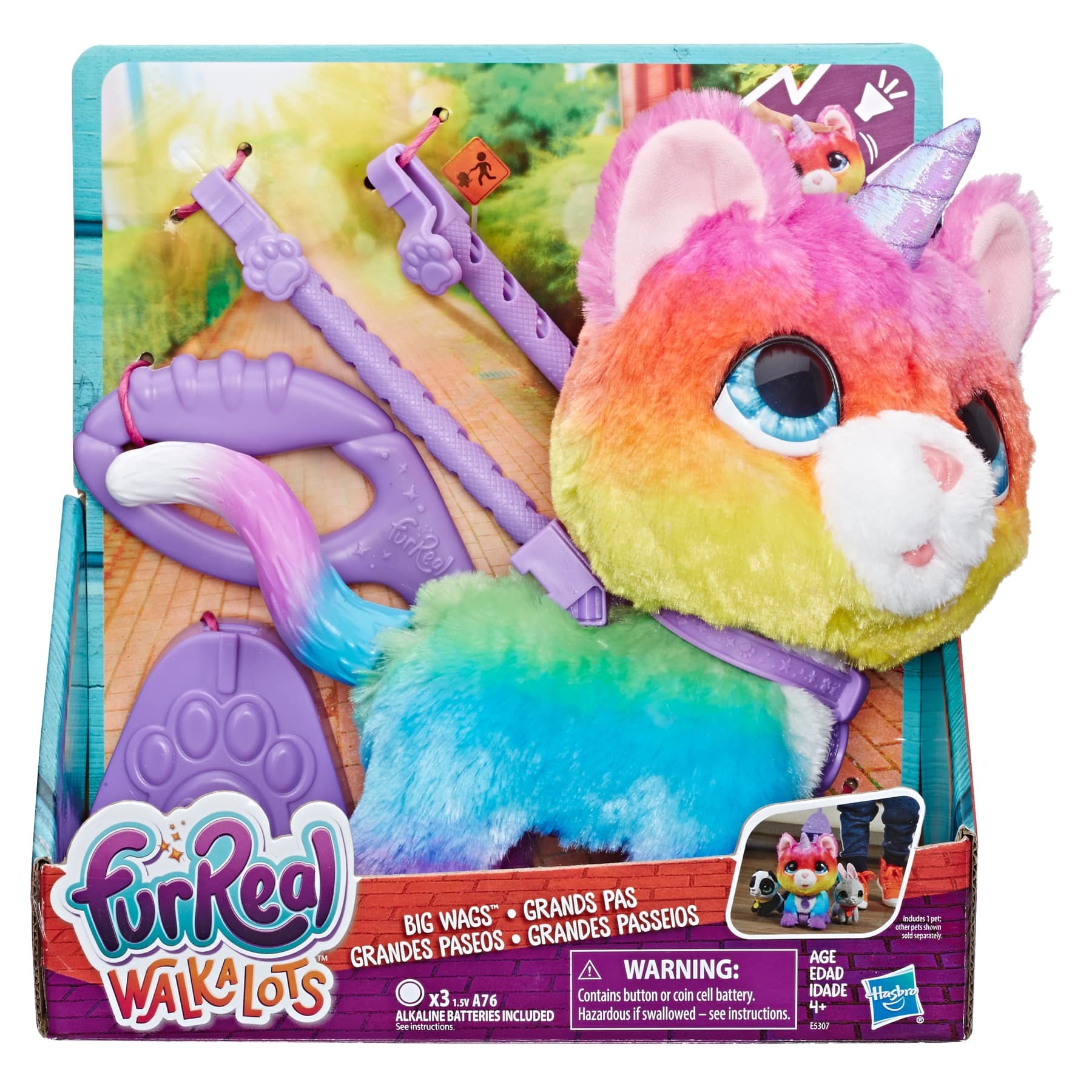 Furreal Walkalots Cat Hasbro FurReal Walkalots Interactive Kitty