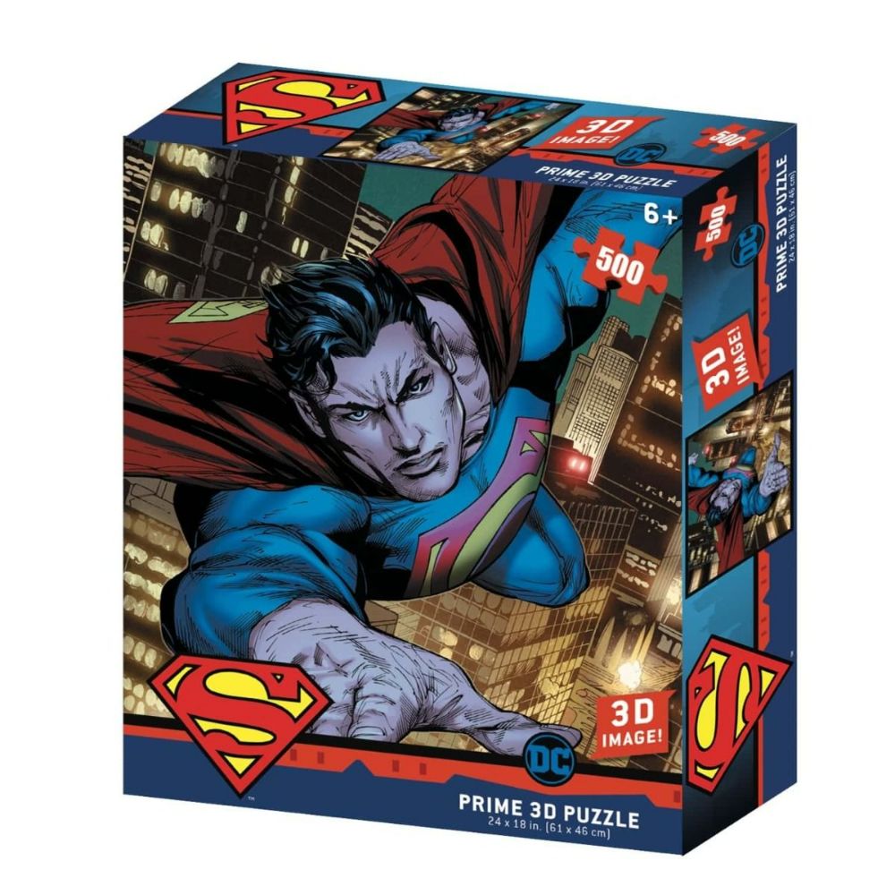Prime 3D DC Superman Puzzle 500pcs