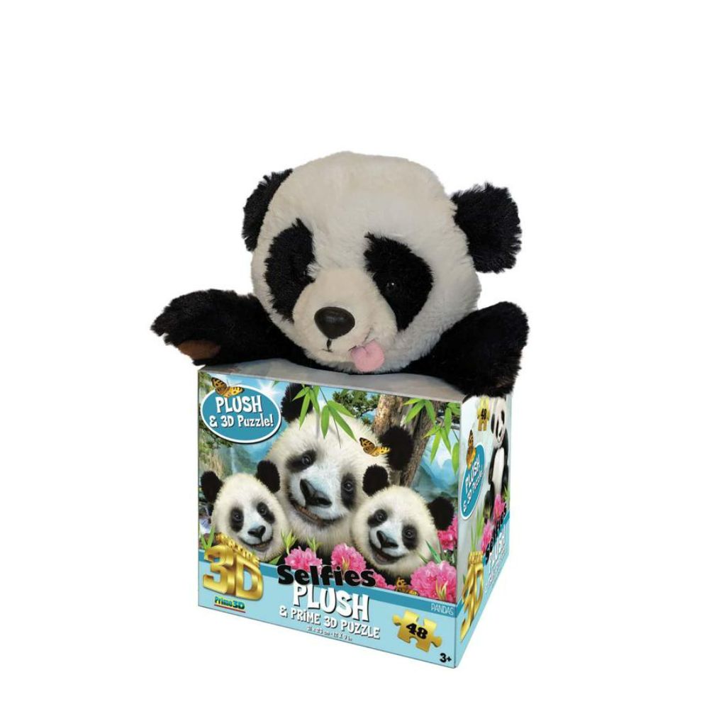 Prime 3D Panda Selfie Puzzle 48 Pcs