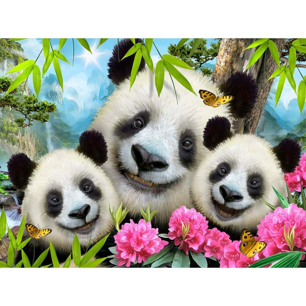 Prime 3D Panda Selfie Puzzle 48 Pcs
