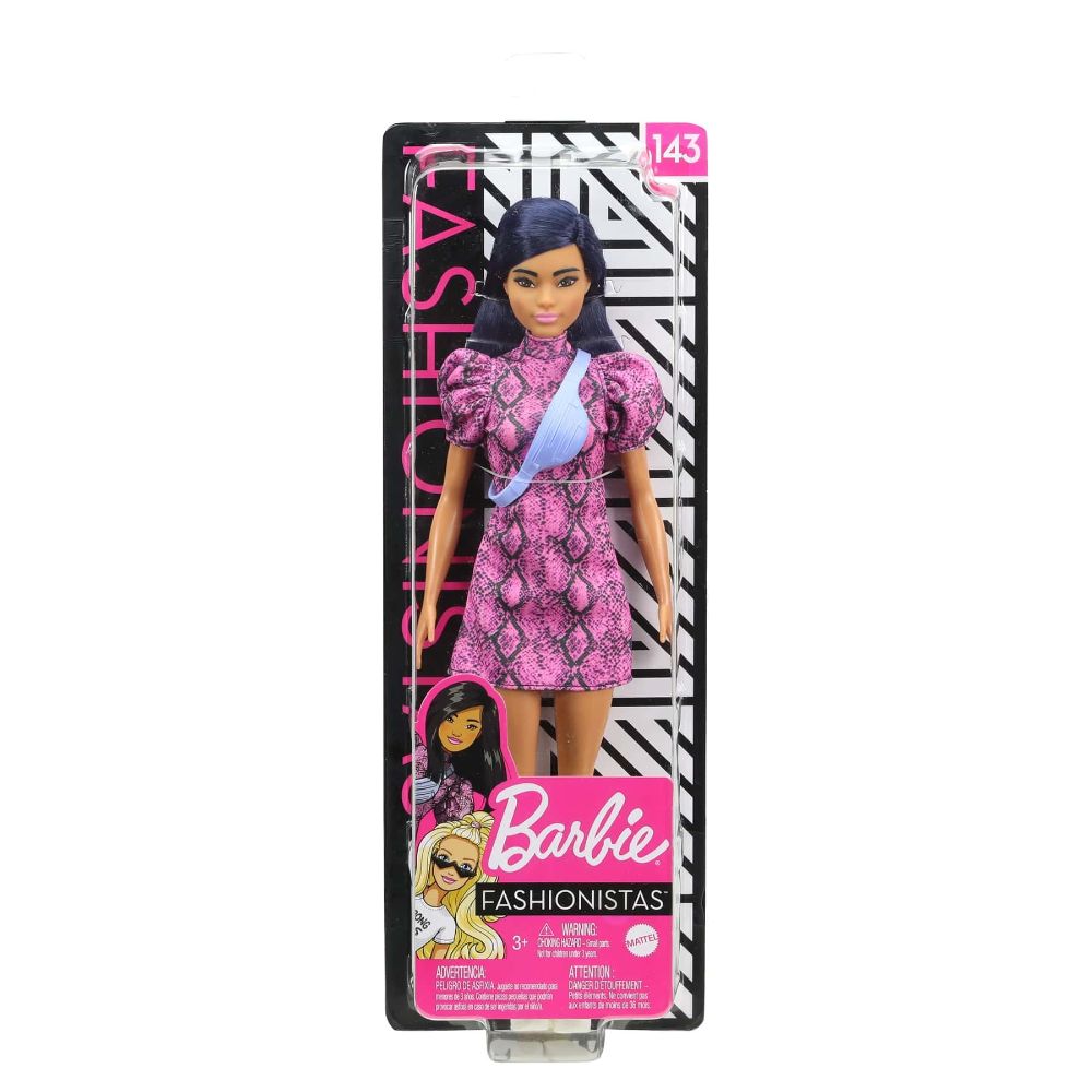 Barbie Fashionistas Doll - Snakeskin Dress