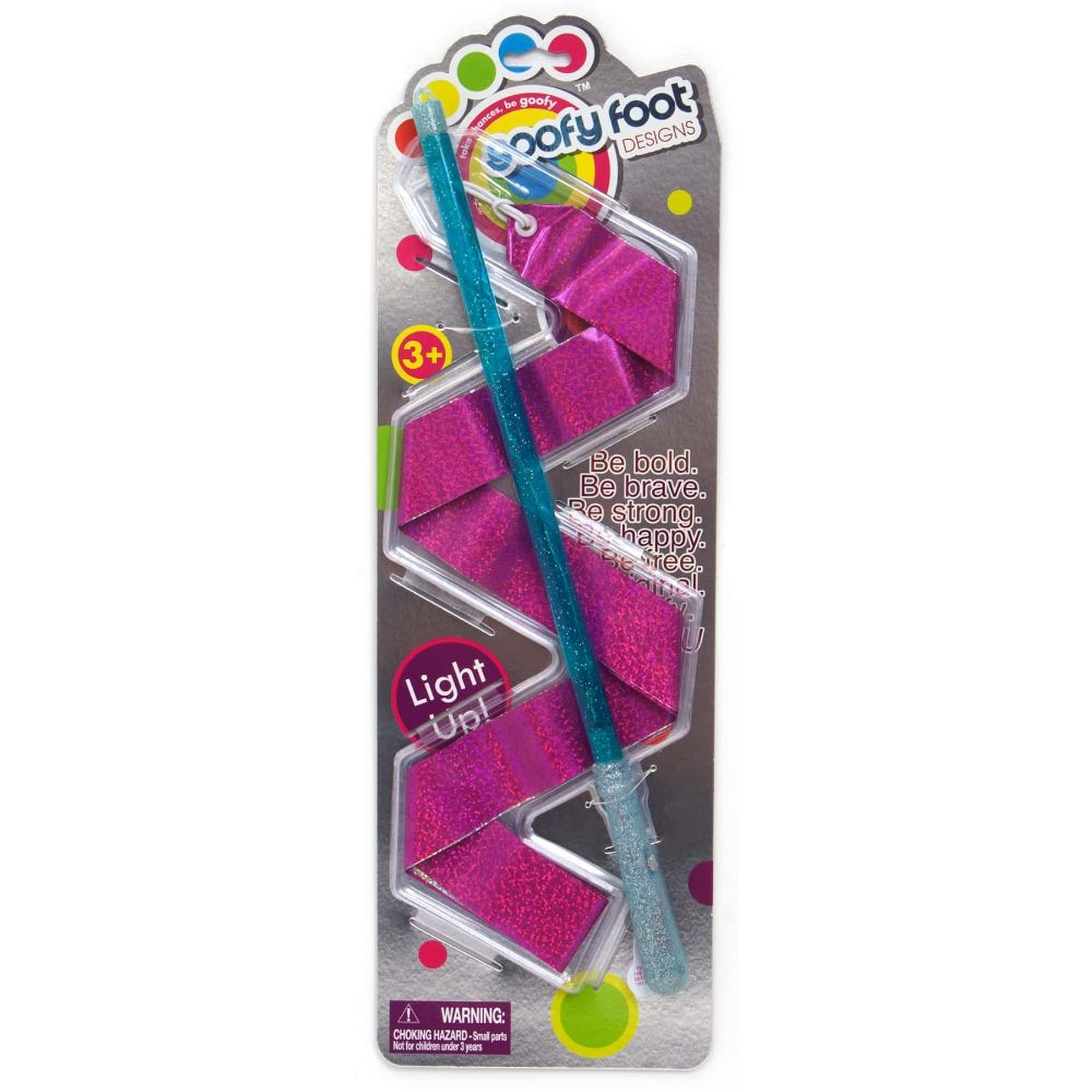 Boley Goofy Foot Designs Light-up Ribbon Twirler Boley Goofy Foot Designs Light-up Ribbon Twirler
