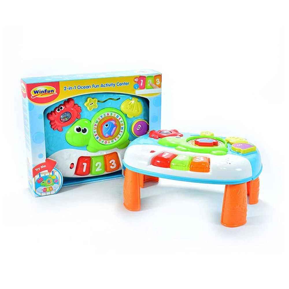 Winfun: 2 in 1 Ocean Fun Activity Center