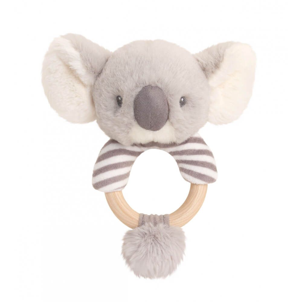Keel Toys - Keeleco Cozy Koala Ring Rattle 14 cm