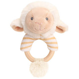 Keel Toys - Keeleco Lullaby Lamb Ring Rattle 14 cm