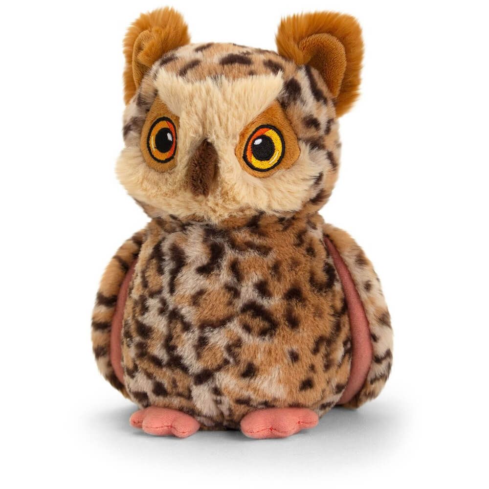 Keel Toys Keeleco Owl Plush Toy (19 cm)