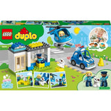 Lego Duplo Police Station & Helicopter