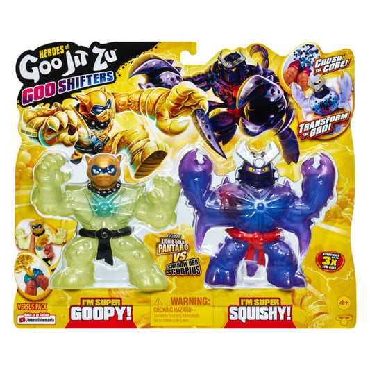 Goo jit zu Goo shifters ５点 Heroes Of Goo Jit Zu Goo Shifters Hero Pack Assorted Wholesale