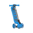 Yvolution Y Glider Kick & Roll 3-Wheel Scooter with LED Wheels - Blue