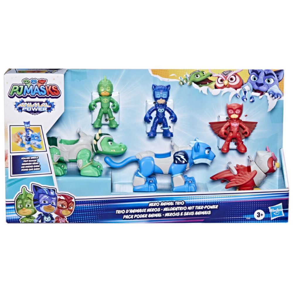 PJ Masks - Animal Power: Hero Animal Trio