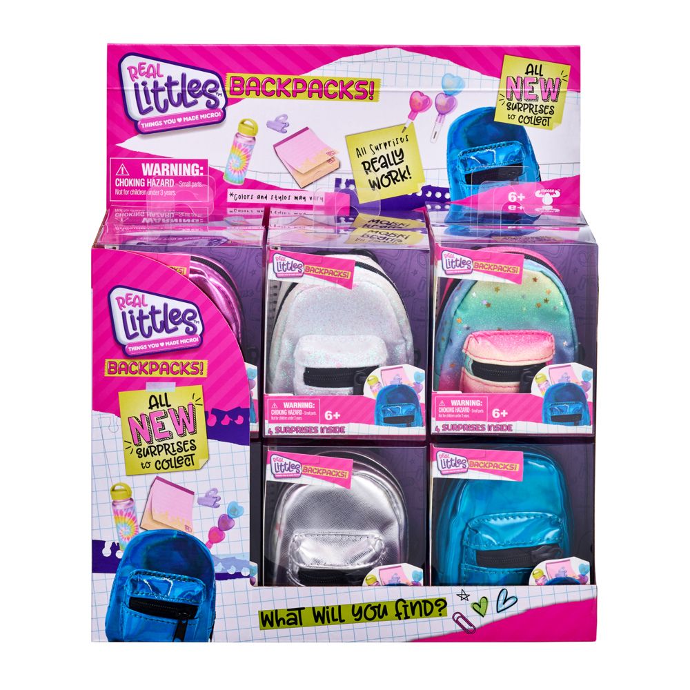 Real Littles Backpacks S2 Asst