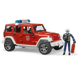 Bruder - Jeep Wrangler Unlimited Fire Vehicle with Fireman