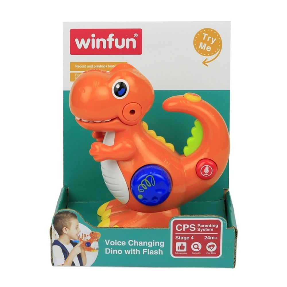 Winfun Voice Changing Dino with Flash