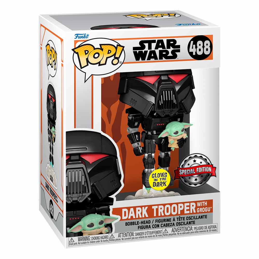 Funko Pop Mandalorian Dark Trooper