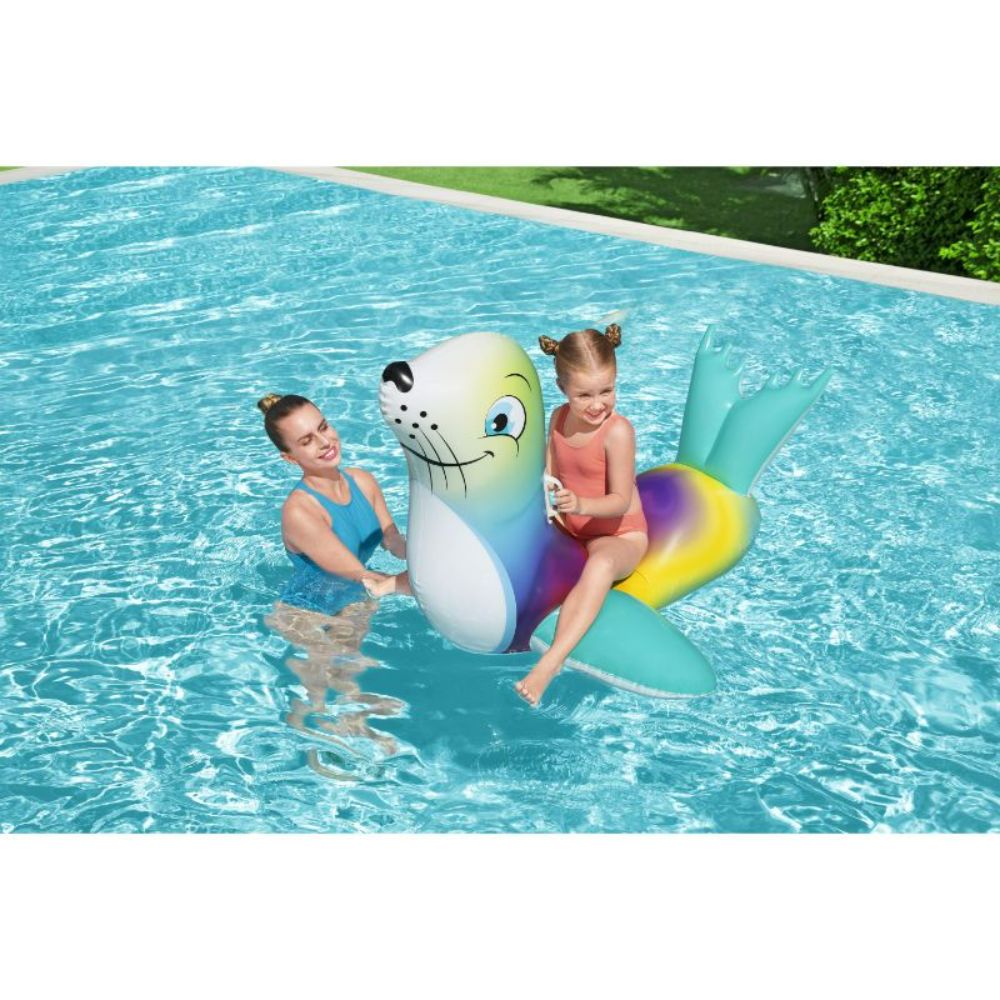 Bestway 1 57m 1 14m Flash n Splash Seal Ride-On Bestway 1 57m 1 14m Flash n Splash Seal Ride-On