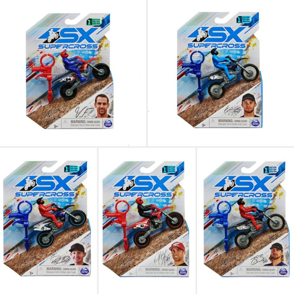 Super Cross Die-Cast 1:24 Motorcycle Assorted Super Cross Die-Cast 1:24 Motorcycle Assorted