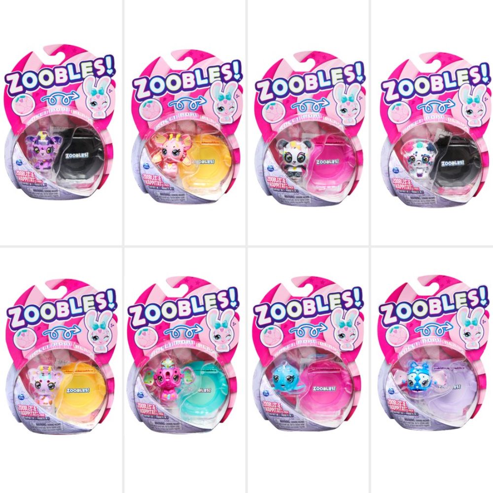 Zoobles Animal 1 Pack  Assorted