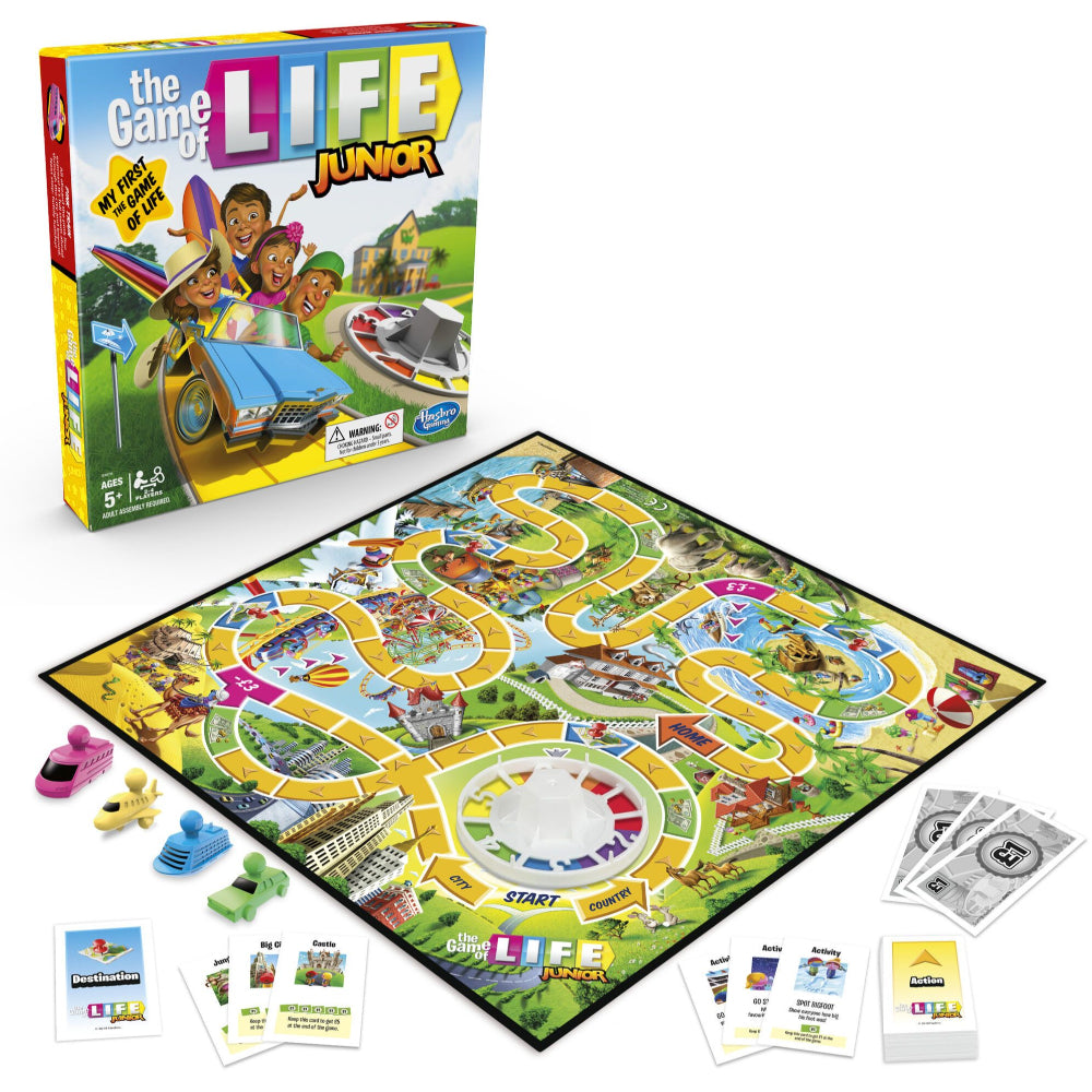 Hasbro Gaming The Game Of Life Junior  Image#1