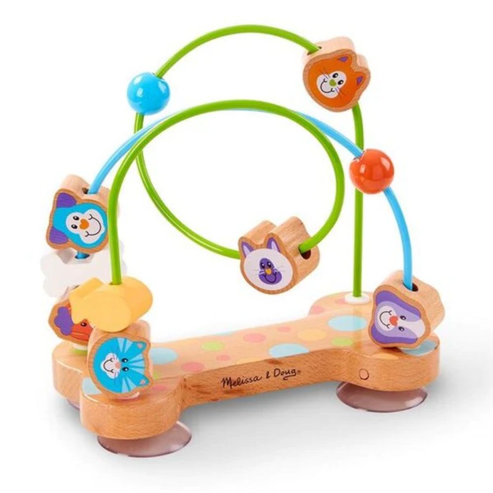 Melissa & Doug First Play Pets Bead Maze 10 Wooden Beads