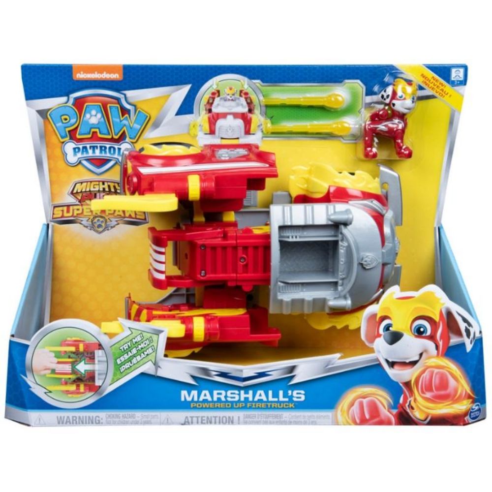 Paw Patrol Power Changing Vehicles Assorted
