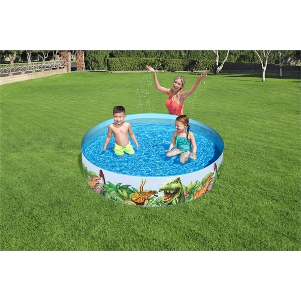 Bestway Dinosaur Fill N Fun Pool 2.44mx46cm