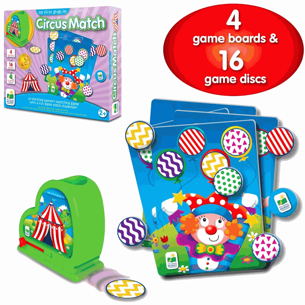 The Learning Journey My First Grab It Circus Match Puzzle  Image#2